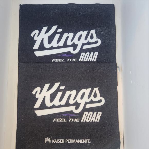 Sacramento Kings Towels 17.5x15 Set of 2 - Picture 2 of 2